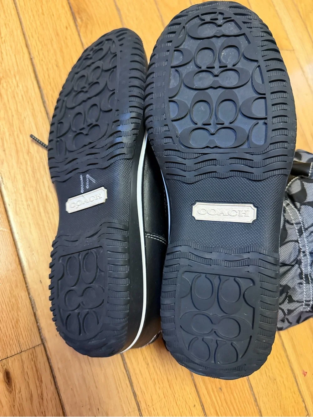 COACH Signature Shaine Snow Boots Size 8.5